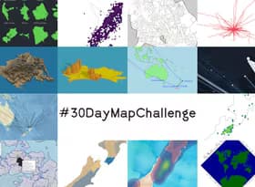 wp-#30DayMapChallenge mosaic